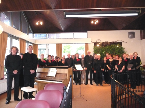 Melody Singers meppel treden op in ABC Meppel 8 mei 2012